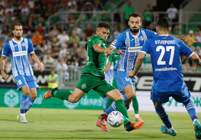 Лудогорец победи Сутиеска с 1:0 в мач реванш от първия