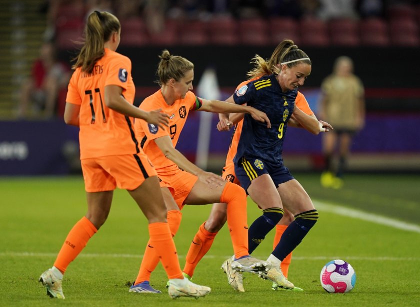 европейският шампион нидерландия успя победи швеция старта евро 2022 жени англия