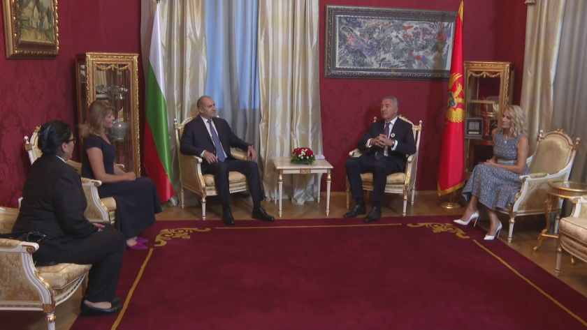 България подкрепя европейската интеграция на Черна гора. Това потвърди президентът