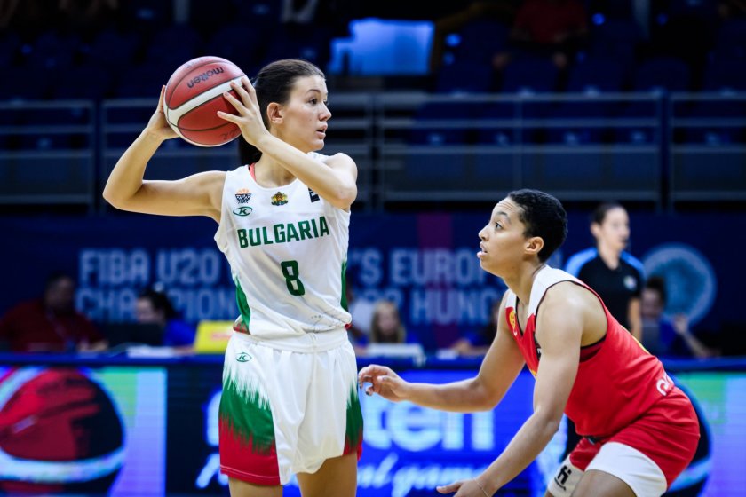 българия допусна тежко поражение испания евробаскет 2022 жени години