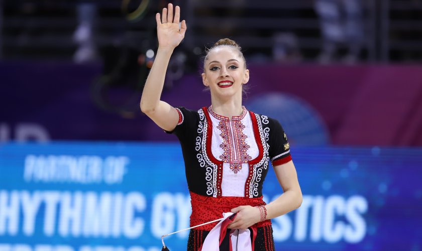Боряна Калейн спечели втори медал от турнира по художествена гимнастика