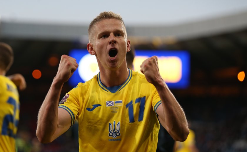 Украинският футболист на Манчестър Сити Олександър Зинченко скоро може да
