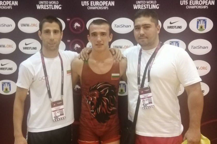 Сергей Стоев спечели златен медал на Европейското първенство по борба
