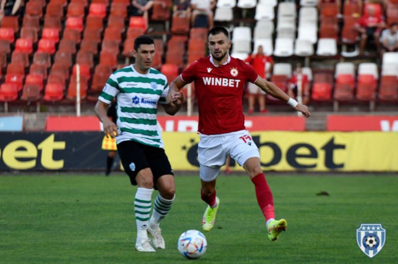 Отборът на ЦСКА постигна минимална победа с 1:0 при домакинството