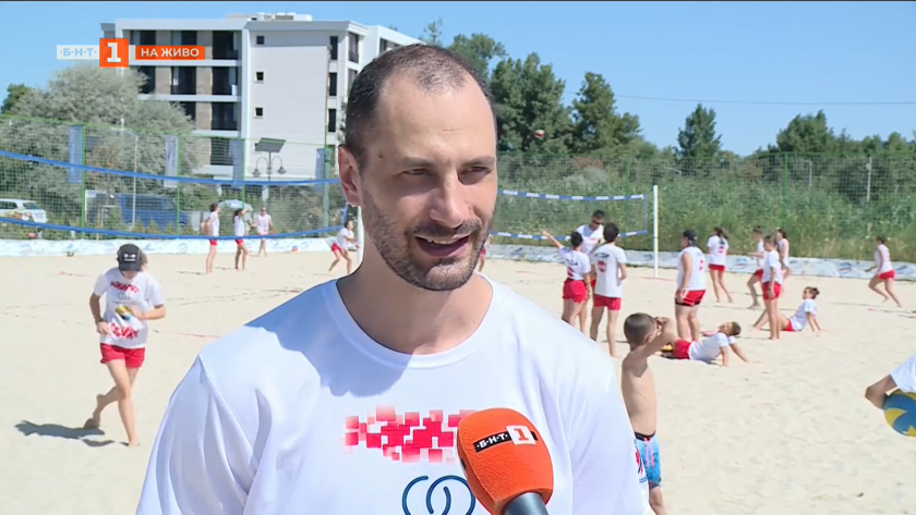 Българският волейболист Матей Казийски даде интервю за предаването на Арена