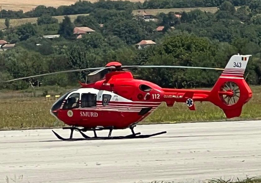 Румъния изпрати 5 хеликоптера за ранените при катастрофата край Велико Търново