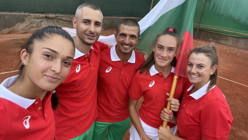 Треньорът на българския национален отбор по тенис за девойки до