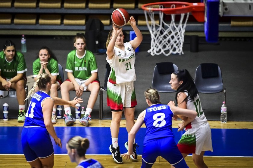 Българските баскетболистки до 18 години вече са в топ 8 на Европейското