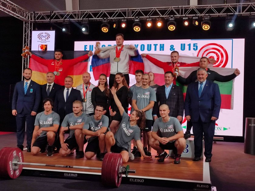 българия приключи девет медала европейското вдигане тежести кадети