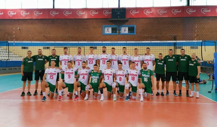 мъжкият волейболен отбор завърши наравно сърбия контрола