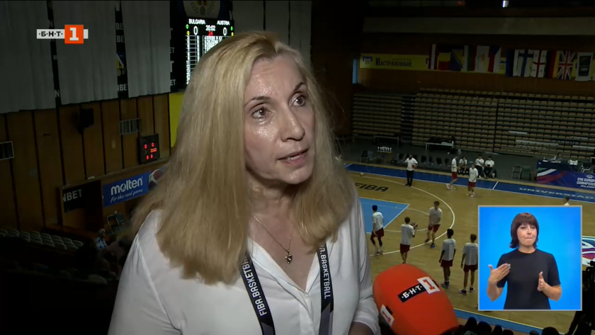 Легендарната българска баскетболистка Радмила Василева-Търнър даде интервю пред БНТ, в