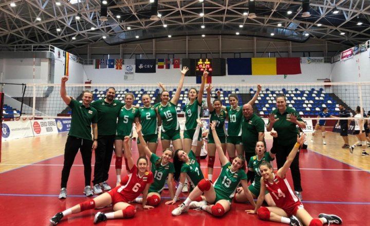 волейболните националки години завършиха пети балканиадата румъния