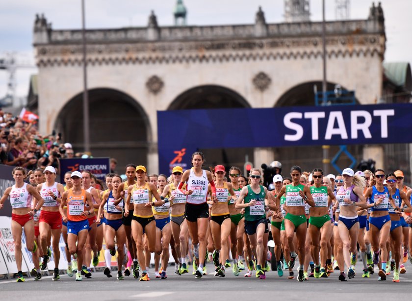 маринела нинева завърши маратона европейското първенство