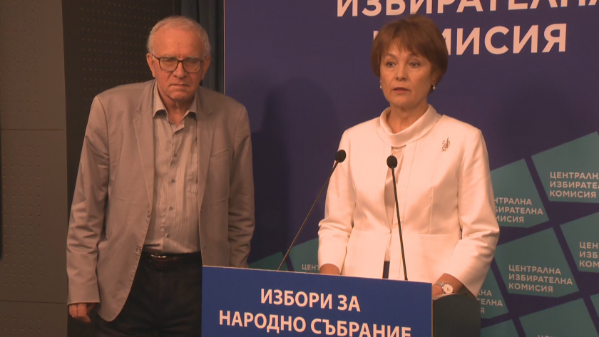 Централната избирателна комисия представя информация за подготовката и организацията за