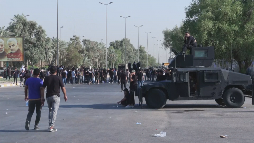 Полицейски час в Багдад след ожесточени сблъсъци в Зелената зона