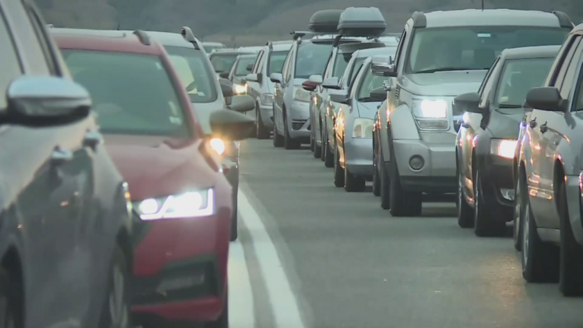 Интензивен е трафикът към Гърция на граничния пункт "Кулата"