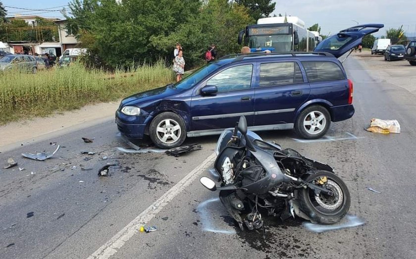 моторист болница челна катастрофа околовръстното шосе софия