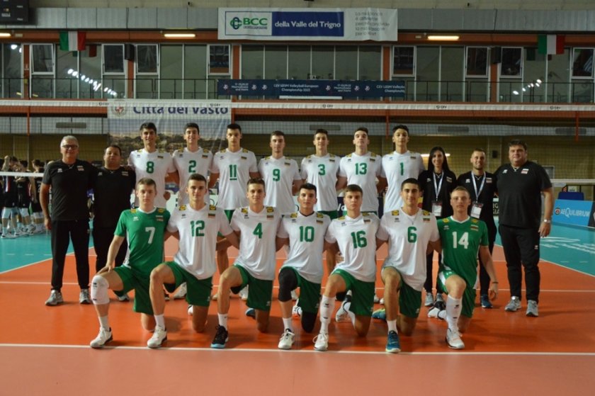 българия u20 започна загуба европейското първенство волейбол