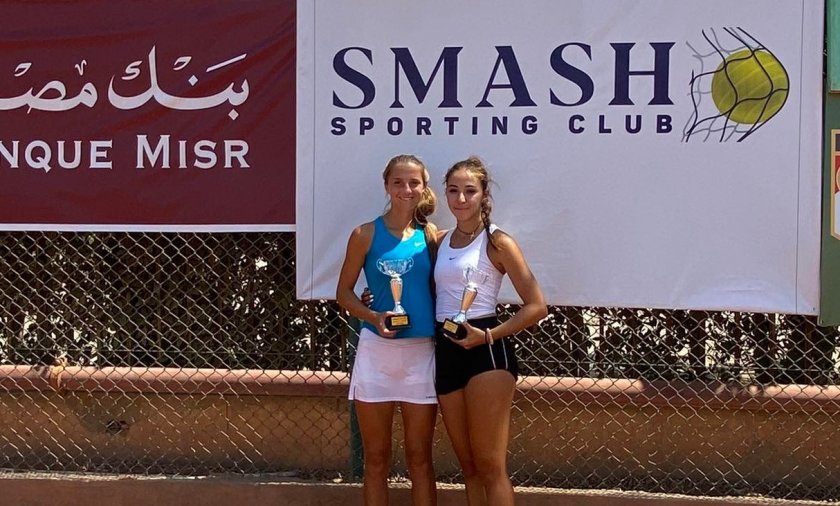 Росица Денчева и Виктория Велева спечелиха второ място на двойки на турнир от ITF в Кайро