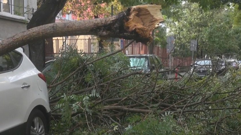 Ураганният вятър по време на бурята в Бургас е бил