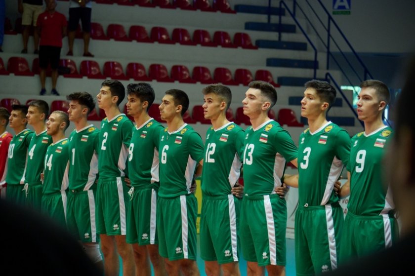 Националният отбор на България по волейбол за мъже под 20