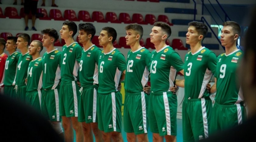 Националният отбор на България по волейбол за мъже до 20