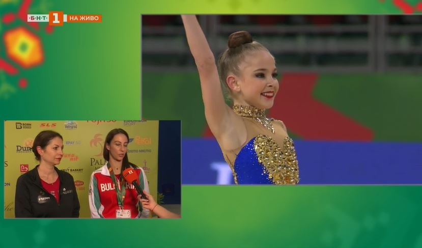 българския щаб художествена гимнастика поздравиха стилияна николова медала