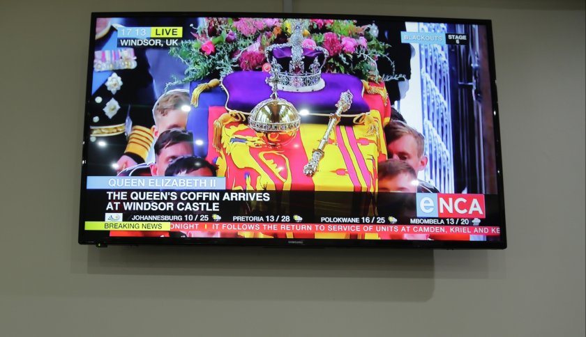 погребението елизабет втора гледано телевизията 262 милиона души обединеното кралство