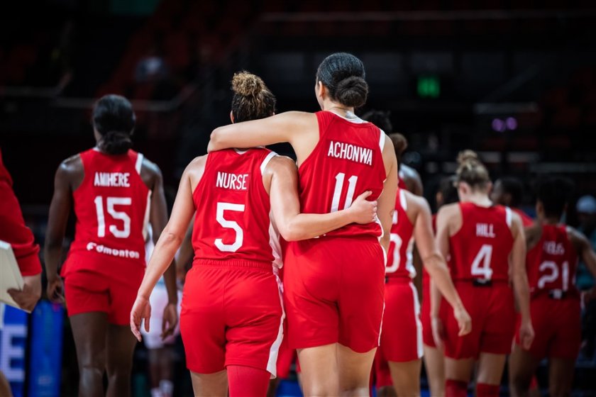 баскетбол, световно първенство жени, Канада