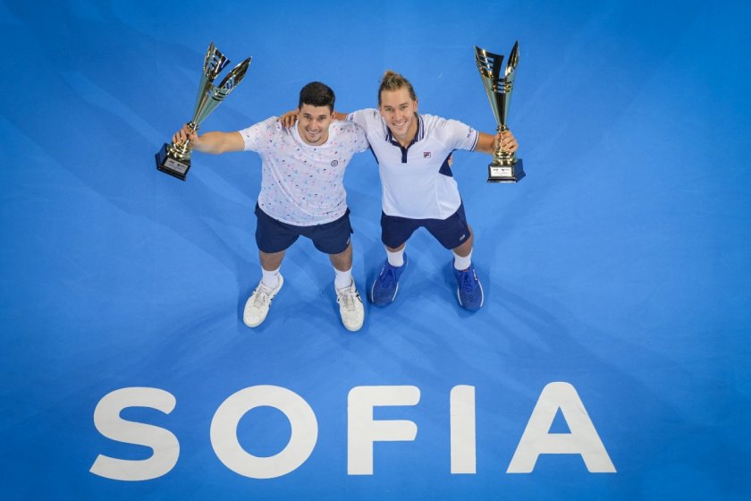 Рафаел Матос и Давид Вега Ернандес спечелиха надпреварата на двойки на Sofia Open 2022