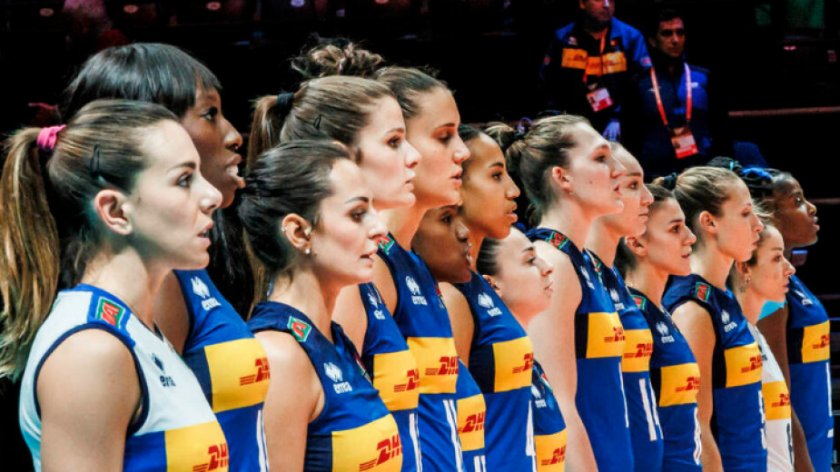 бразилия нанесе първа загуба италия световното първенство волейбол жени