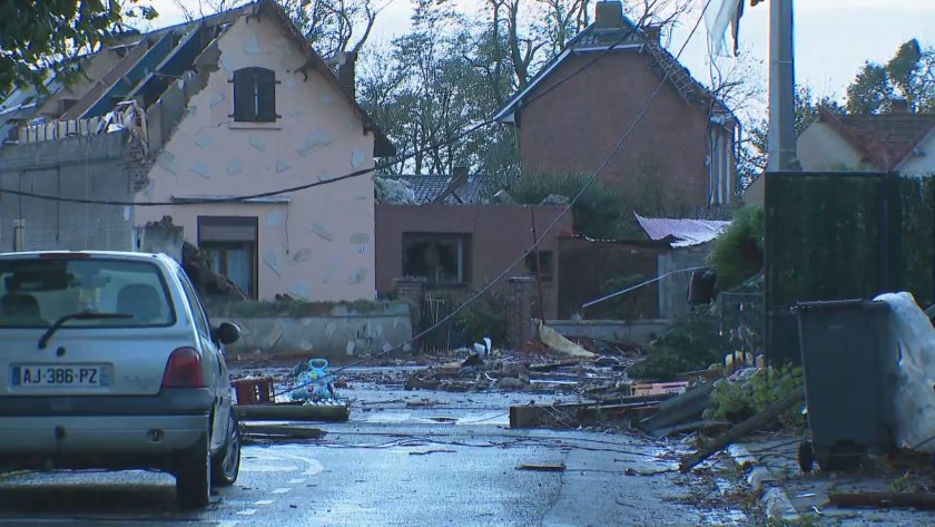 мини торнадо причини значителни щети франция