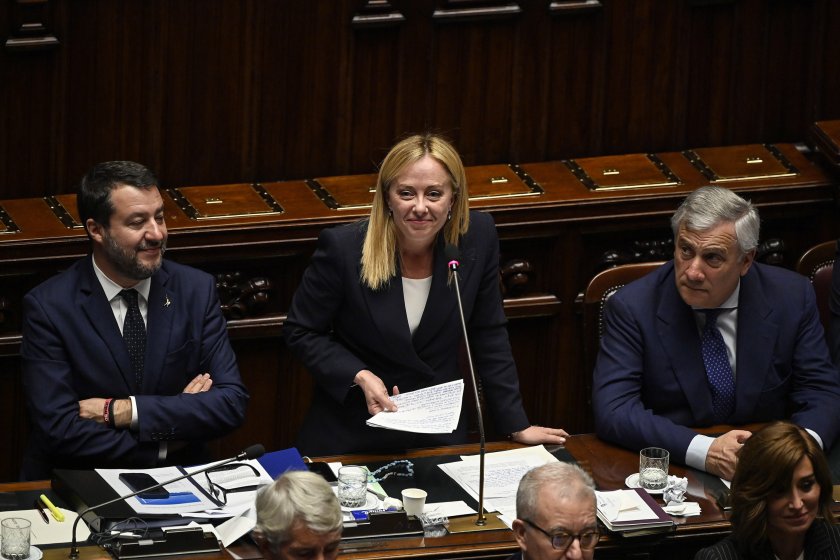 Долната камара на италианския парламент одобри новото правителство на Джорджа