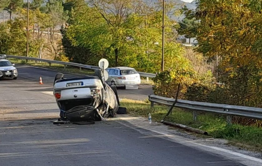Тежка катастрофа на входа на Благоевград.По първоначална информация са пострадали