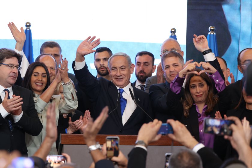 израелският премиер поздрави бенямин нетаняху победата изборите