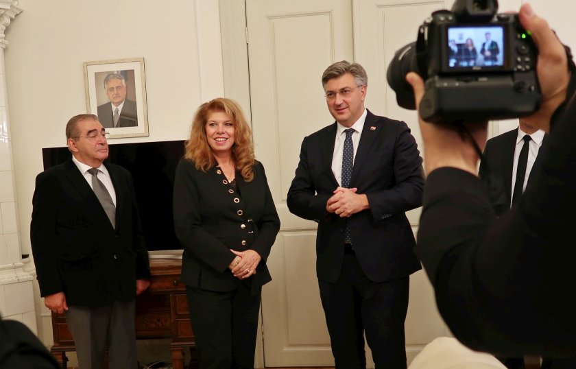 вицепрезидентът йотова хърватският премиер пленкович обявиха приемането заедно българия хърватия шенген