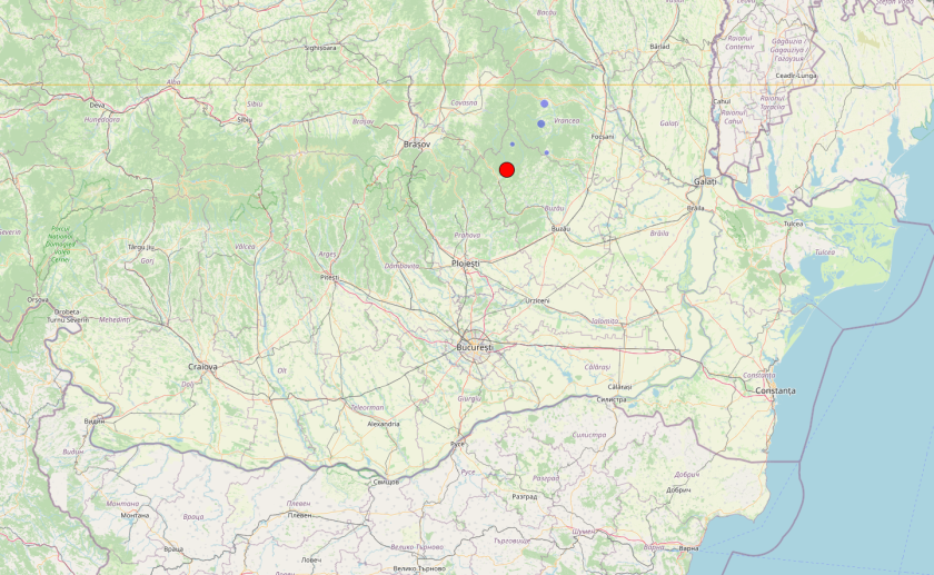 Земетресение с магнитуд 5.2 по скалата на Рихтер е регистрирано