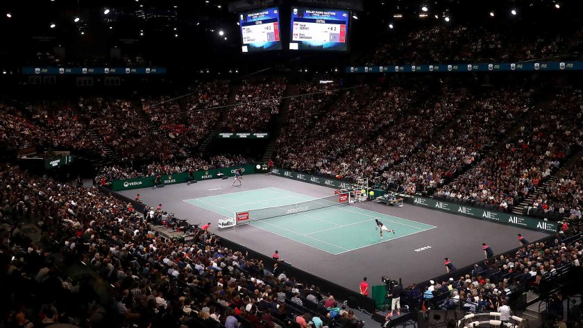 зала Берси в Париж Мастърс тенис турнир
