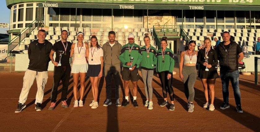 черно море елит мъжете дема жените триумфираха титлите държавното отборно тенис