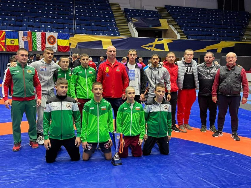 българските борци спечелиха общо медала балканиадата букурещ
