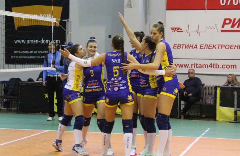 Марица Пловдив не даде гейм на Славия за 140-а поредна победа в женското волейболно първенство