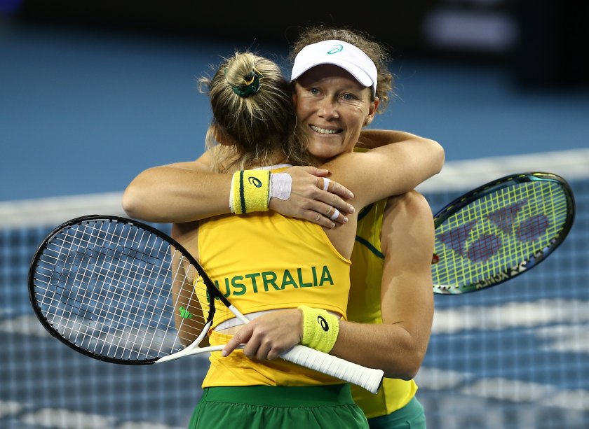 тенис Австралия жени двойки Сандърс, Стоунс