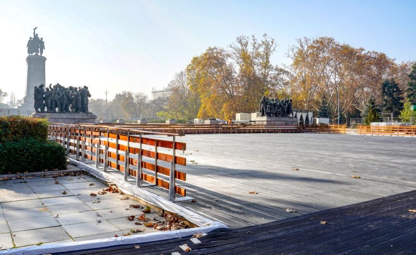 строят леден парк австрийска технология княжевската градина