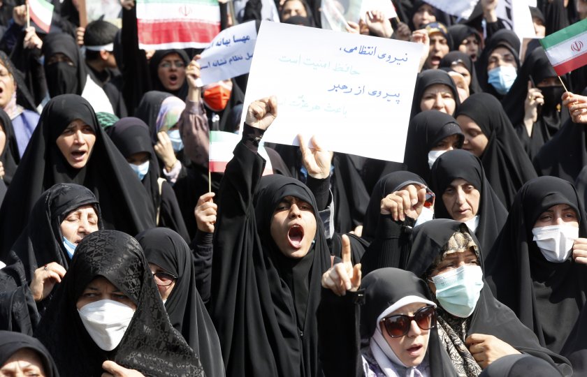 пореден ден протести иран