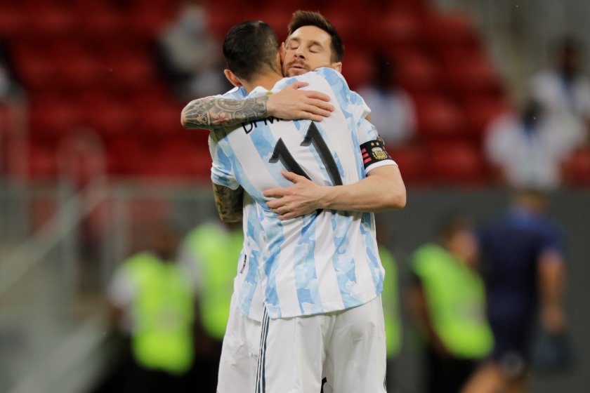 Звездата на аржентинския национален отбор по футбол Лионел Меси попадна