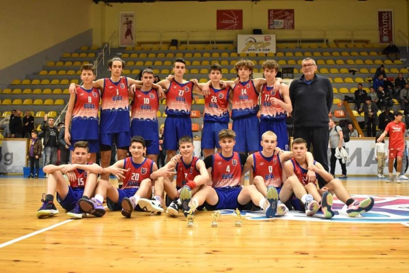 буба баскетбол остана непобеден европейската младежка баскетболна лига