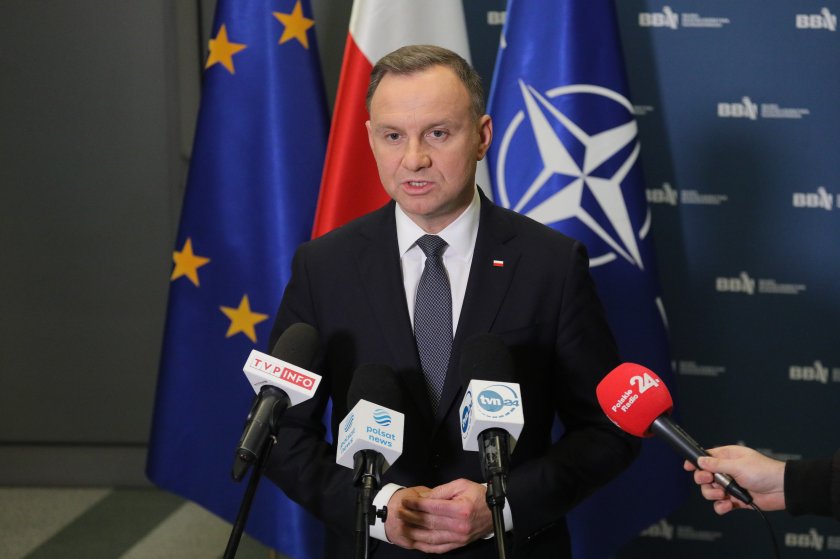 полският президент вероятно инцидентът полша причинен украинската пво