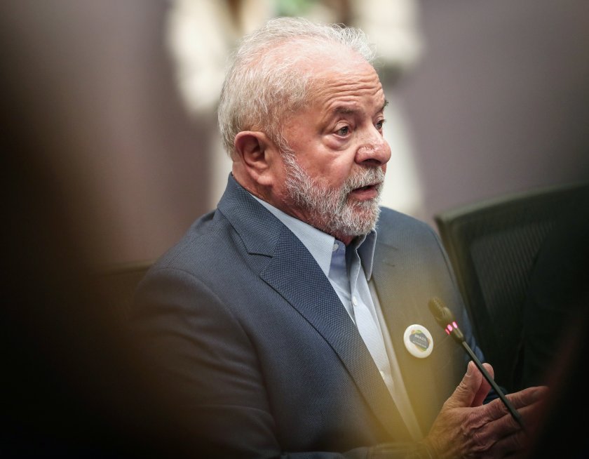 Бразилският президент Лула да Силва беше приветстван на конференцията за