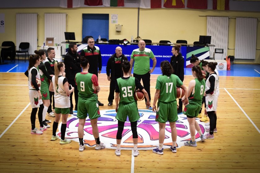женският национален отбор баскетбол започна подготовка състезателки