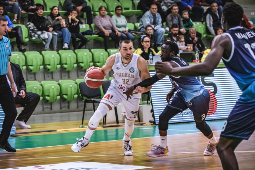 БК Балкан Христо Захариев баскетбол